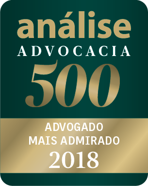 Selo Advogado mais Admirado de 2018