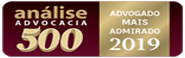 Selo Advogado mais Admirado de 2019