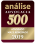 Selo Advogado mais Admirado de 2019